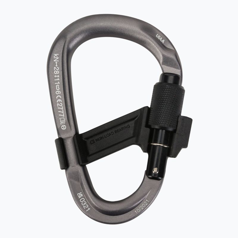 Horolezecká karabína Mammut Smart HMS 2.0 Screwgate grey