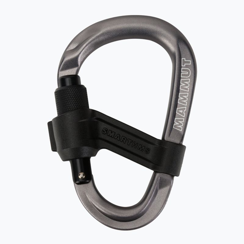 Horolezecká karabína Mammut Smart HMS 2.0 Screwgate grey 2