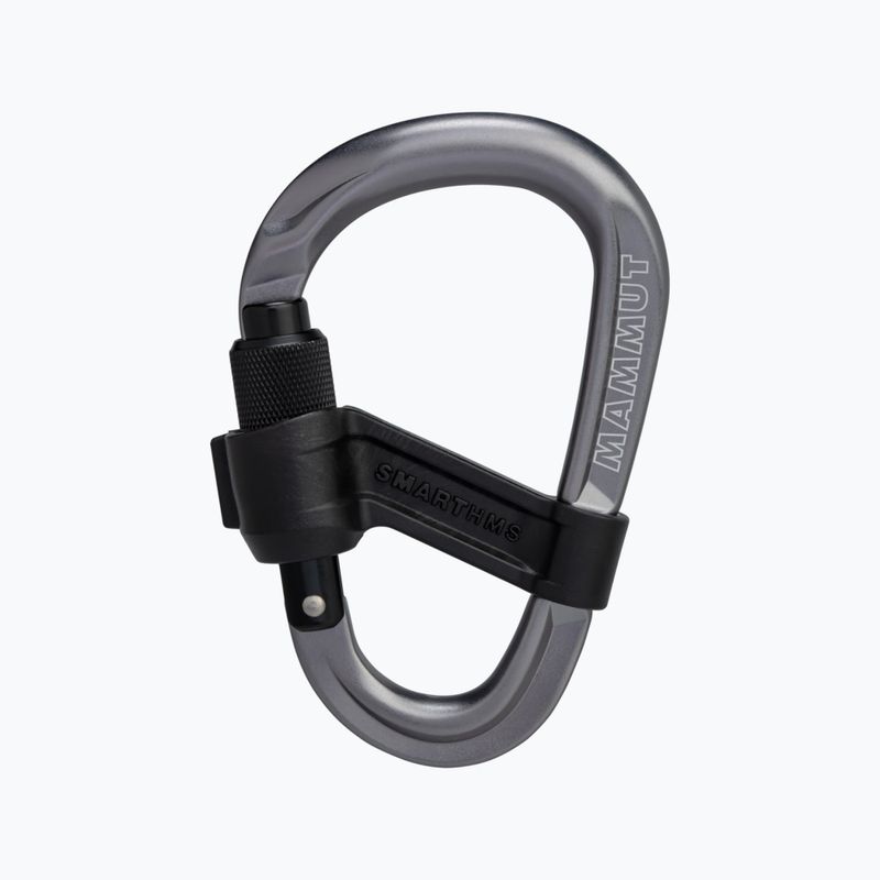 Horolezecká karabína Mammut Smart HMS 2.0 Screwgate grey 4