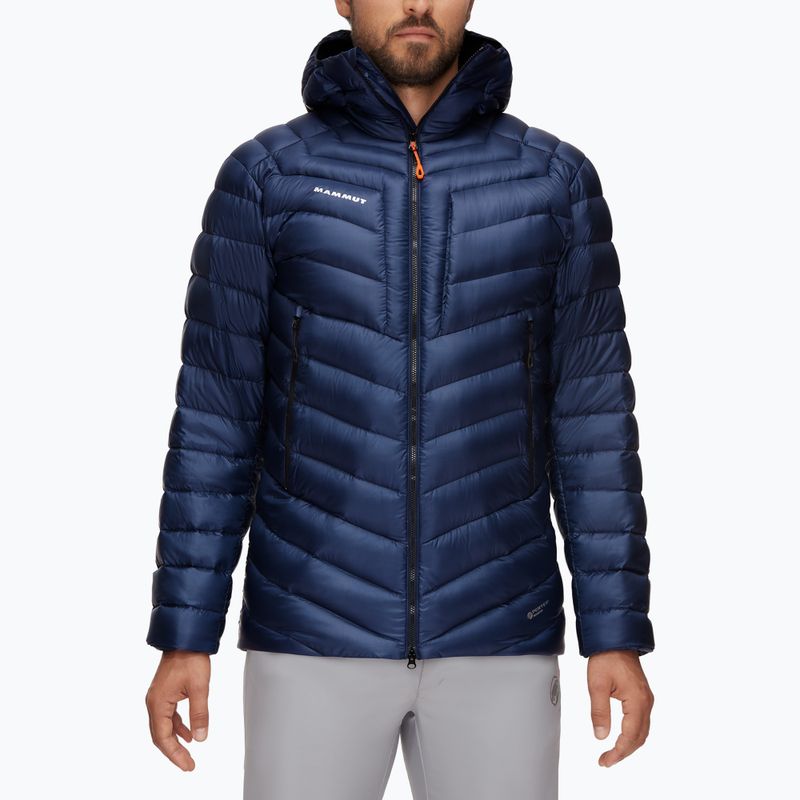 MAMMUT pánska páperová bunda Broad Peak IN navy blue 2
