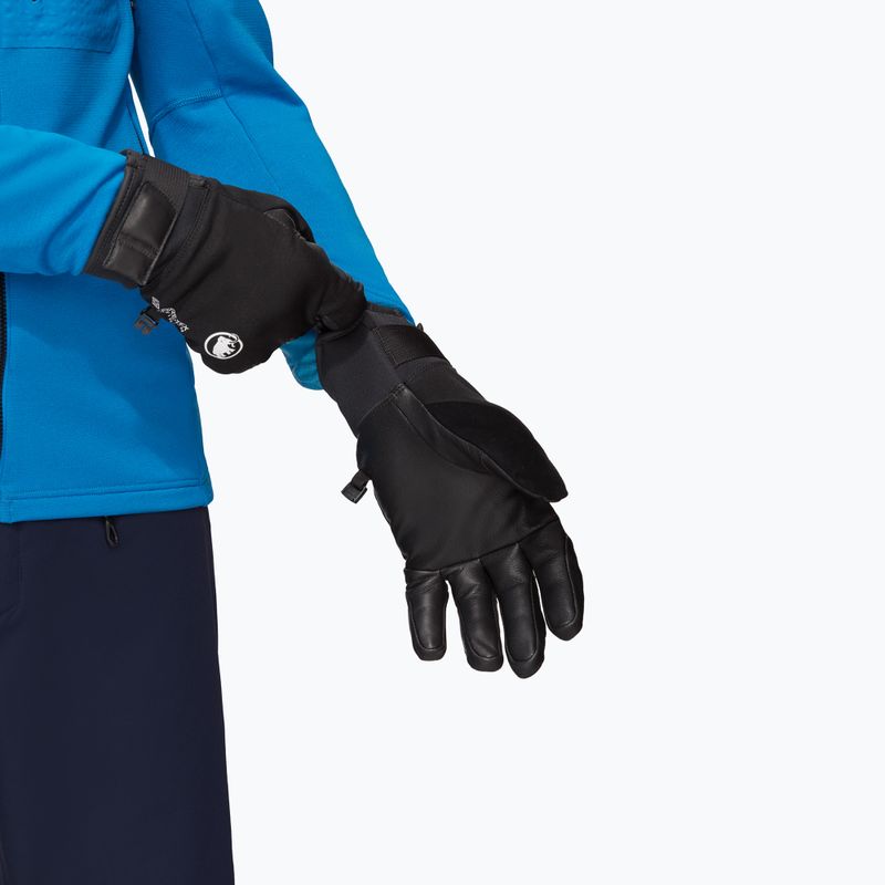 Trekingové rukavice Mammut Astro Guide čierne 1190-00021-0001-1100 5