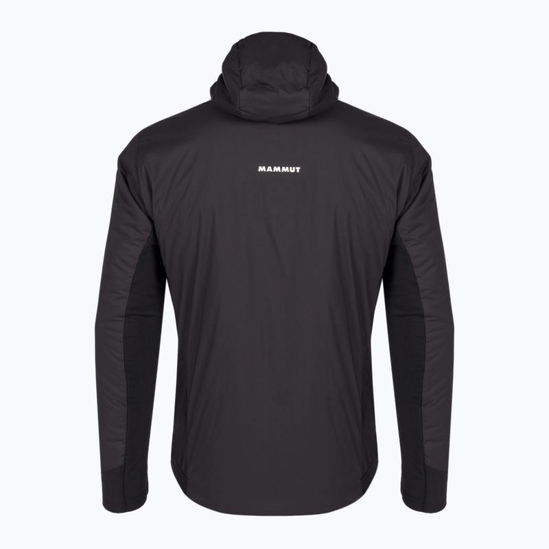 Mammut Rime Light IN Flex Pánska páperová bunda s kapucňou čierna 2