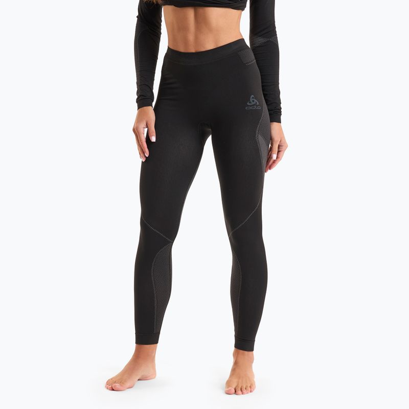 Dámske termoprádlo ODLO Fundamentals Performance Warm Long black 196081/60056 6
