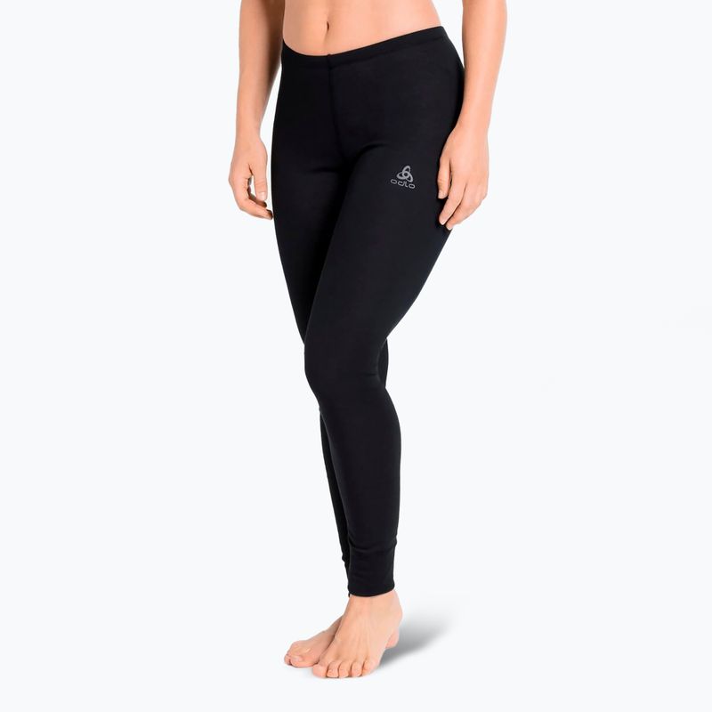 Dámske termoaktívne nohavice ODLO Active Warm Bl Bottom Long black