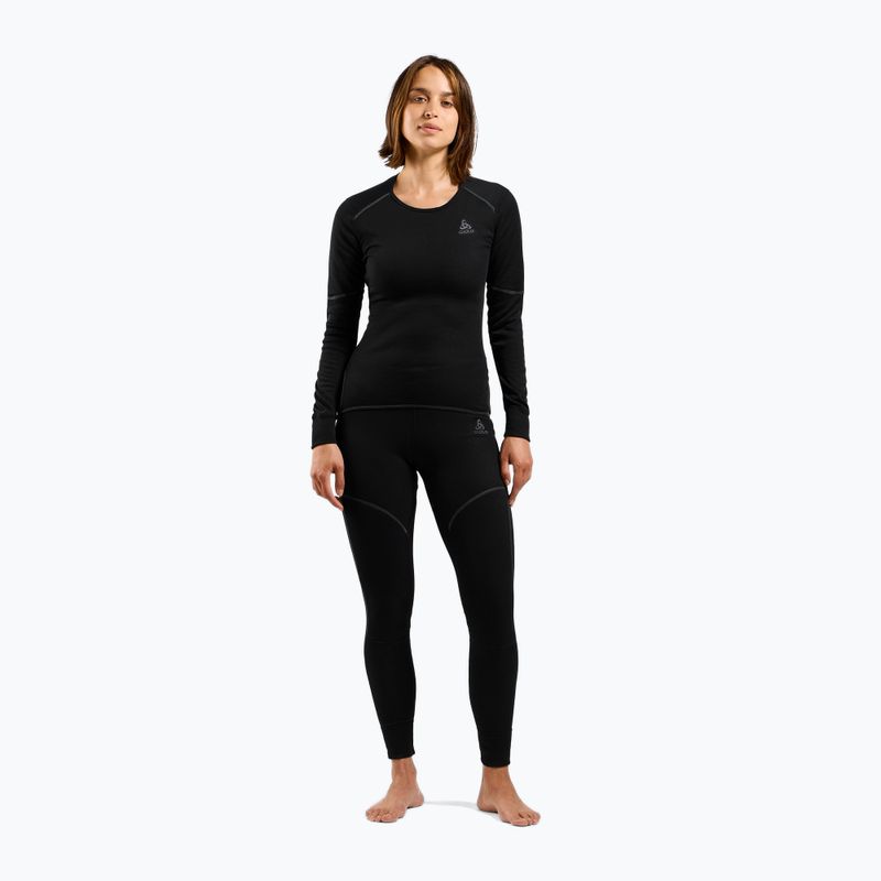 Dámske termo tričko longsleeve Active X-Warm Bl Top Crew Neck black 2