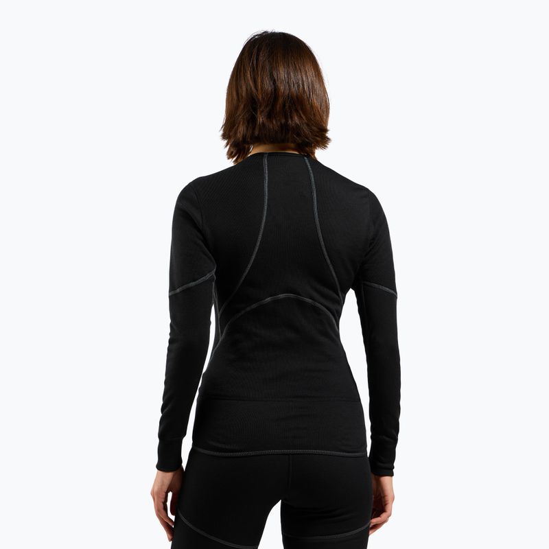 Dámske termo tričko longsleeve Active X-Warm Bl Top Crew Neck black 3