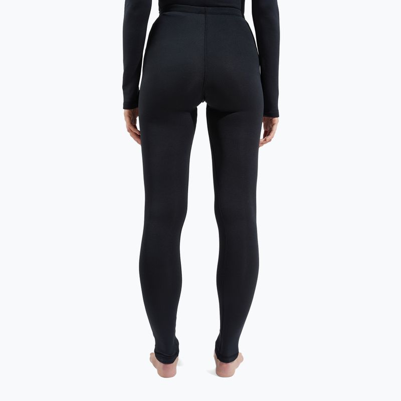 Dámske termoregulačné nohavice ODLO Fundamentals Active Warm Bl Bottom Long čierne 3