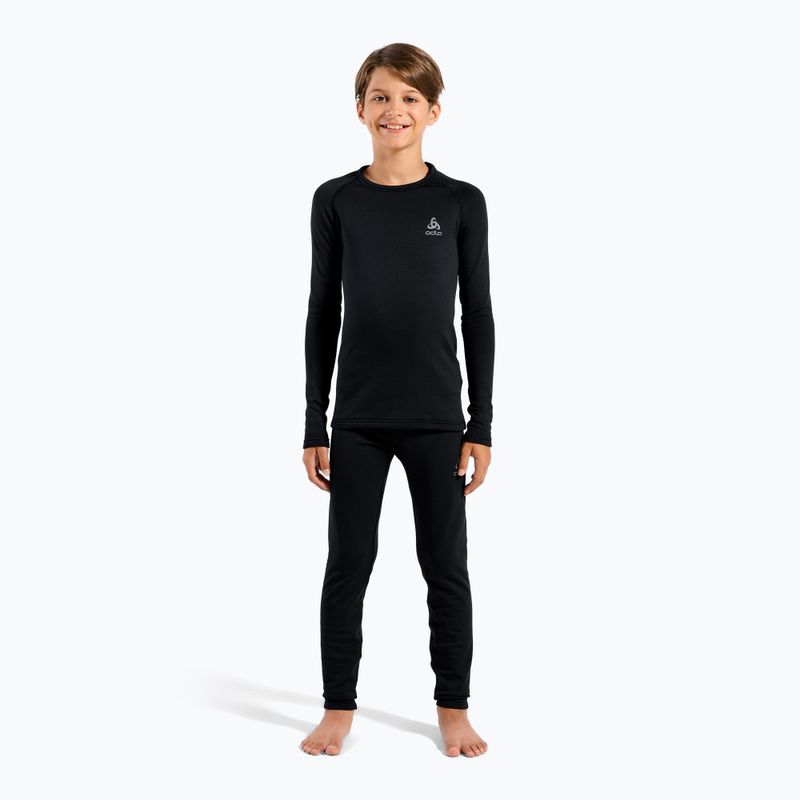 Súprava termoprádla ODLO Fundamentals Active Warm Eco čierna