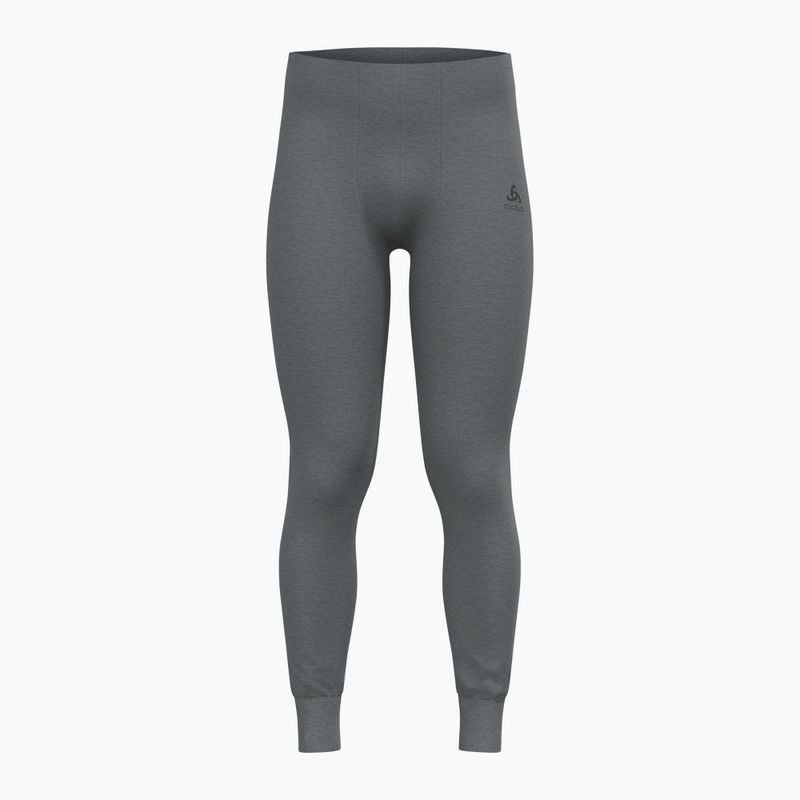 Pánske termoaktívne nohavice ODLO Active Warm Bl Bottom Long steel grey melange