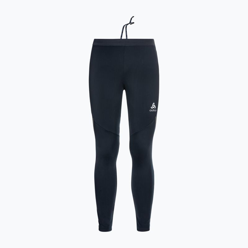 Pánske nohavice na bežecké lyžovanie ODLO Ceramiwarm navy blue 622482 6