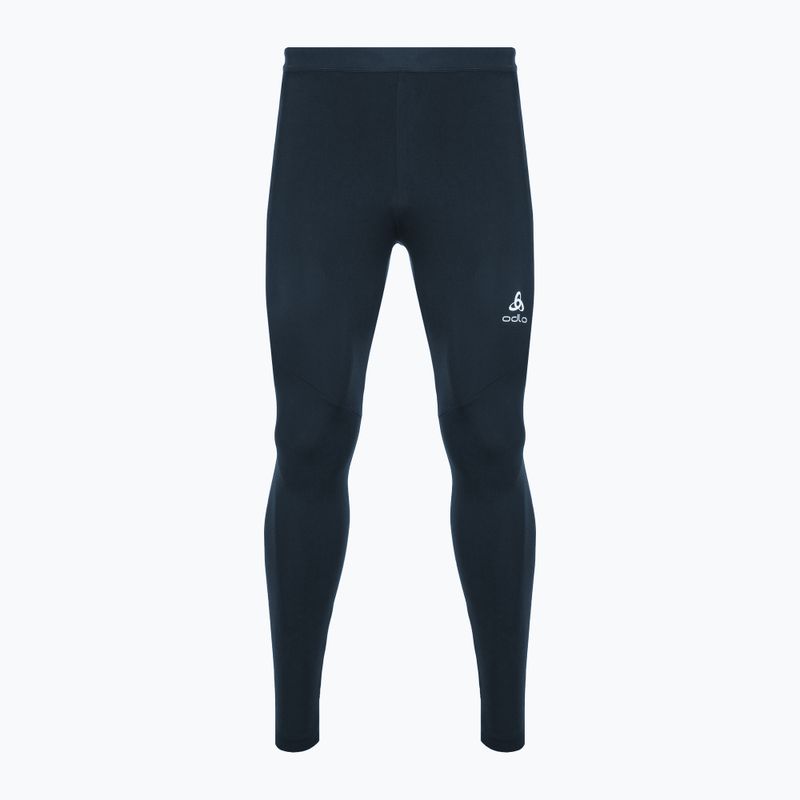 Pánske nohavice na bežecké lyžovanie ODLO Ceramiwarm navy blue 622482