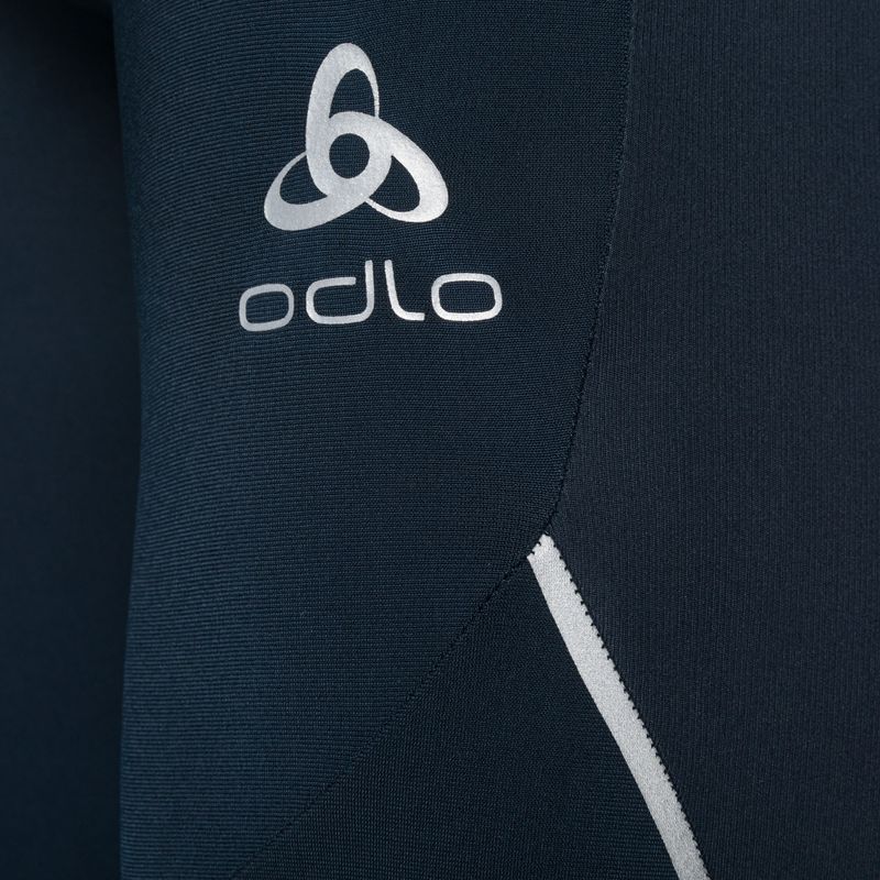 Pánske nohavice na bežecké lyžovanie ODLO Ceramiwarm navy blue 622482 3