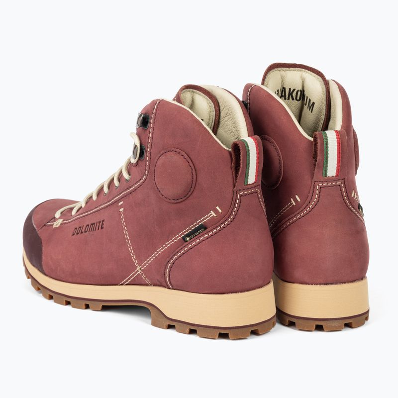 Dámske trekové topánky Dolomite 54 High Fg Gtx W's red 268009 0637 3