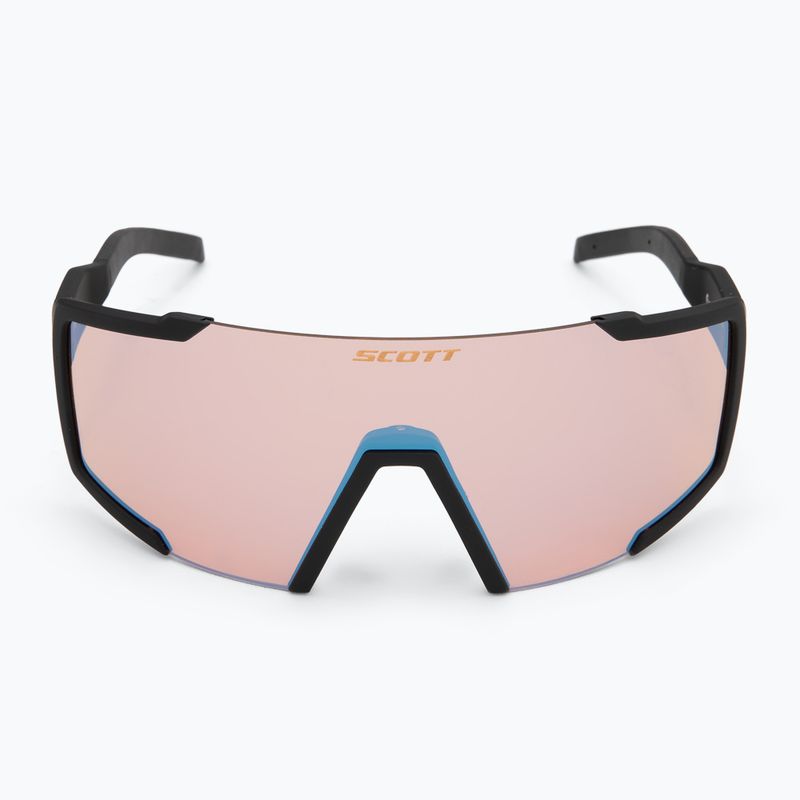 Slnečné okuliare SCOTT Shield black matt/blue chrome enhancer 3