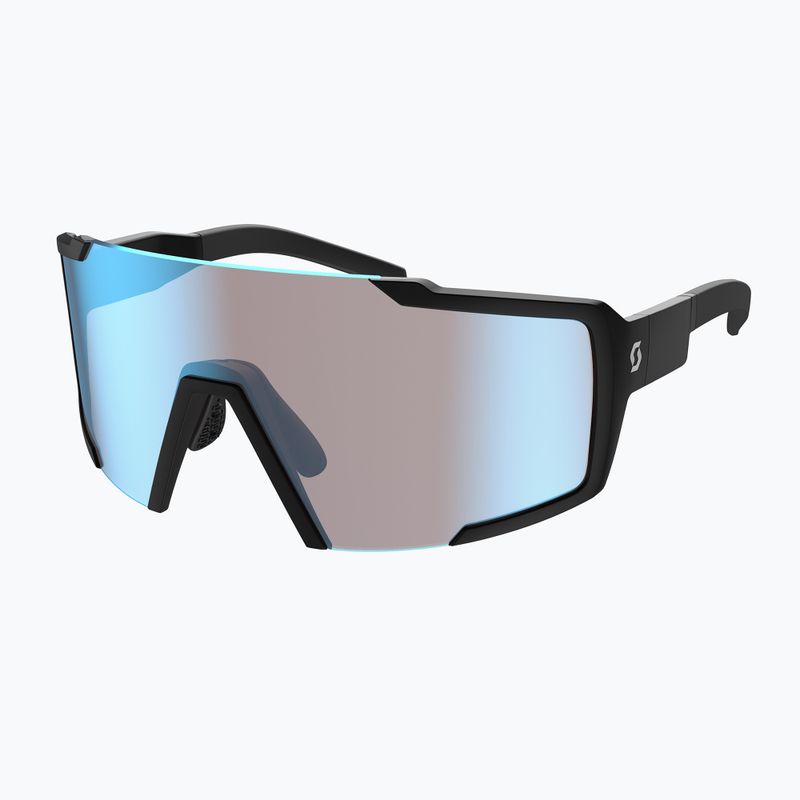 Slnečné okuliare SCOTT Shield black matt/blue chrome enhancer 6