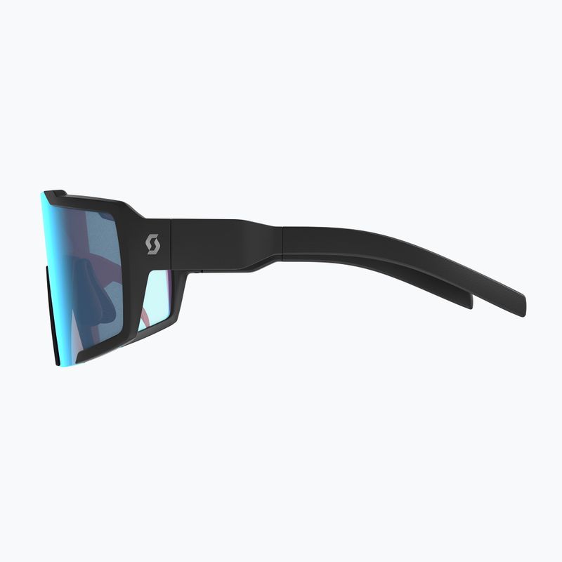 Slnečné okuliare SCOTT Shield black matt/blue chrome enhancer 8