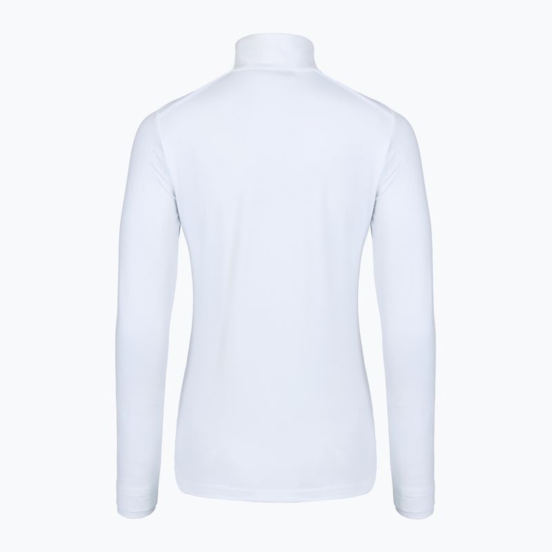 Dámska lyžiarska mikina KJUS Feel Midlayer Half Zip white 2