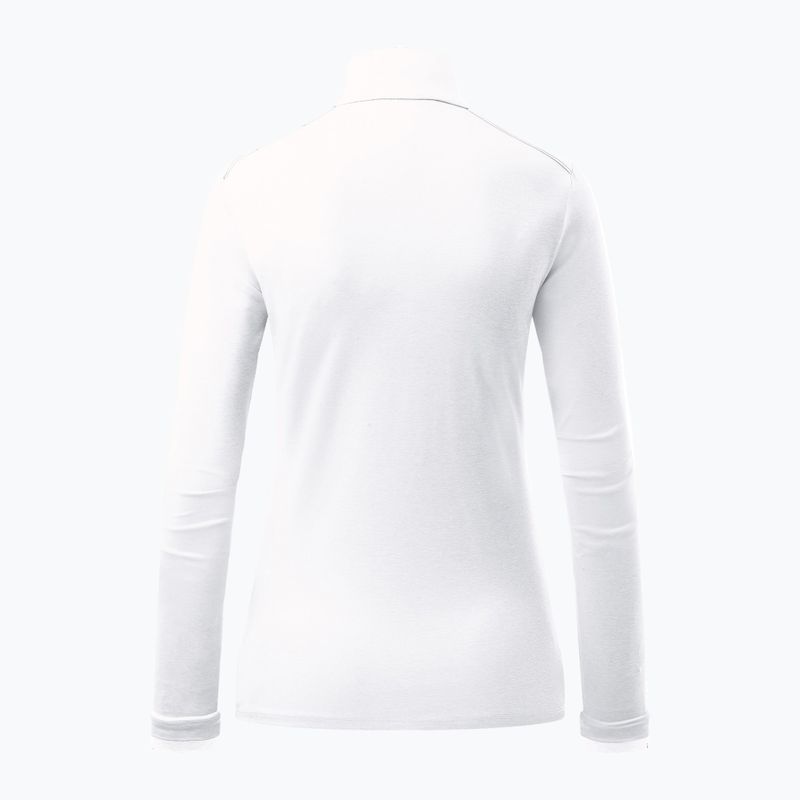 Dámska lyžiarska mikina KJUS Feel Midlayer Half Zip white 2