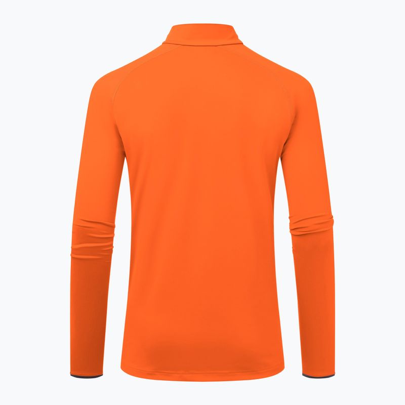 Pánska lyžiarska mikina KJUS Feel Midlayer Half Zip kjus orange 2
