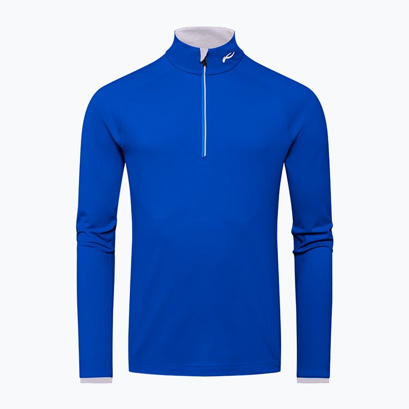 Pánska lyžiarska mikina KJUS Feel Half-Zip Blue MS25-E06 4