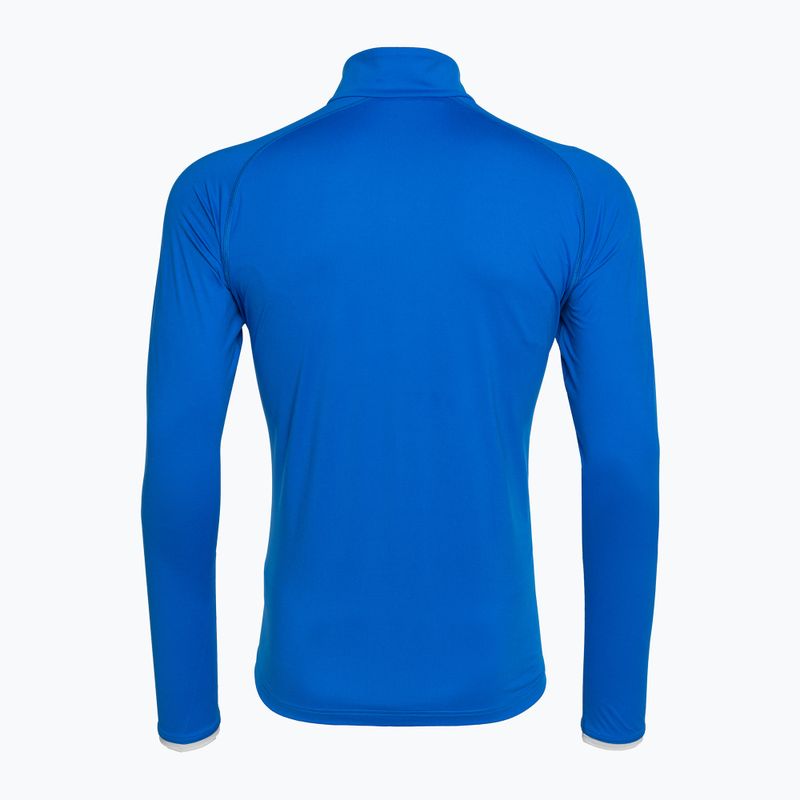 Pánska lyžiarska mikina KJUS Feel Half-Zip Blue MS25-E06 2