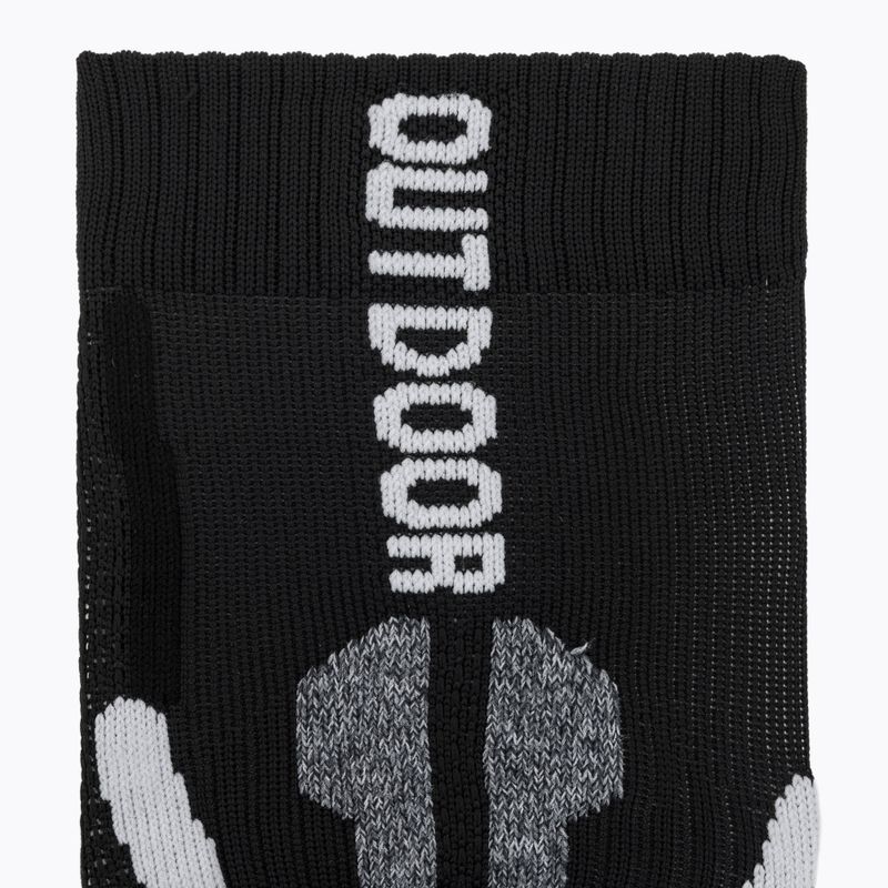 Ponožky X-Socks Trek Outdoor black/grey melange 3