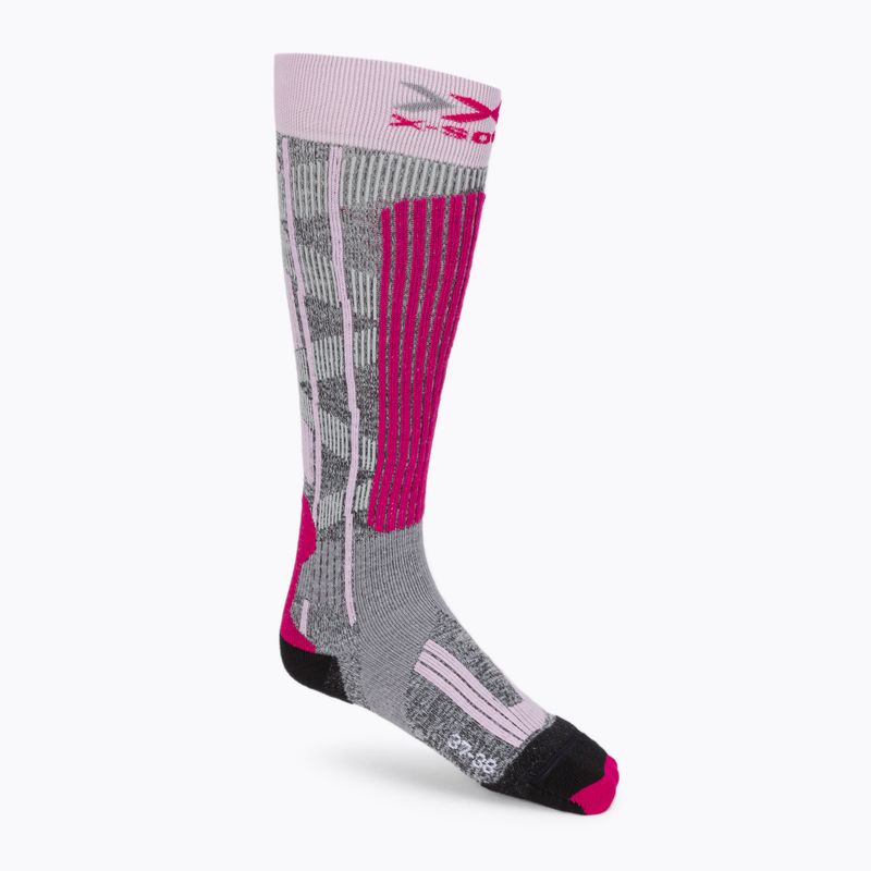 Dámske lyžiarske ponožky X-Socks Ski Rider 4.0 grey XSSSKRW19W