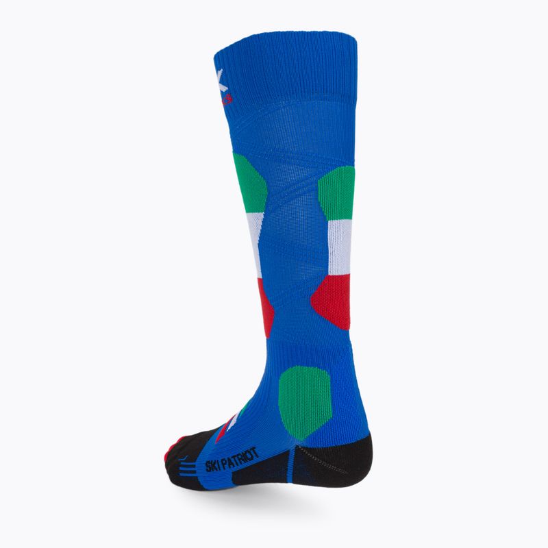 Lyžiarske ponožky X-Socks Ski Patriot 4.0 Italy blue XSSS45W19U 3