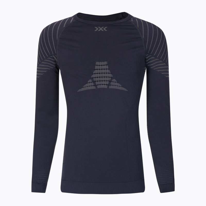 Pánska termoakčná mikina X-Bionic Invent 4.0 LS black/charcoal