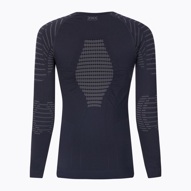 Pánska termoakčná mikina X-Bionic Invent 4.0 LS black/charcoal 2