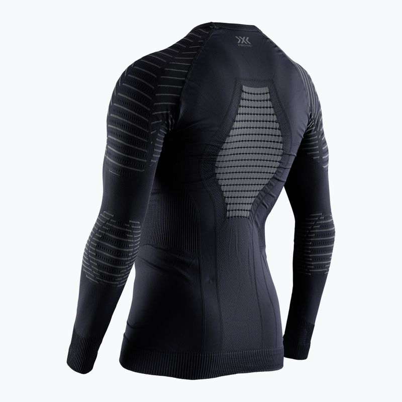 Pánska termoakčná mikina X-Bionic Invent 4.0 LS black/charcoal 6