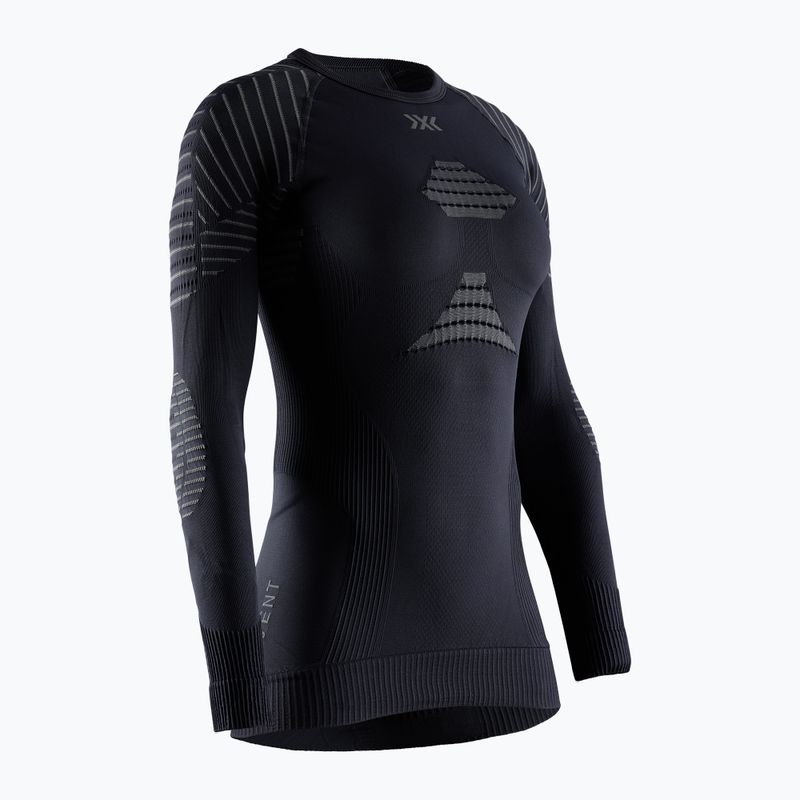 Dámska termoakčná mikina X-Bionic Invent 4.0 LS black/charcoal 6