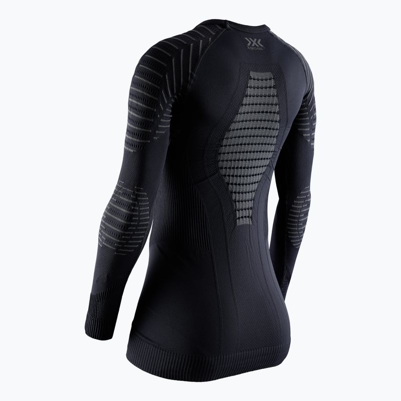 Dámska termoakčná mikina X-Bionic Invent 4.0 LS black/charcoal 7