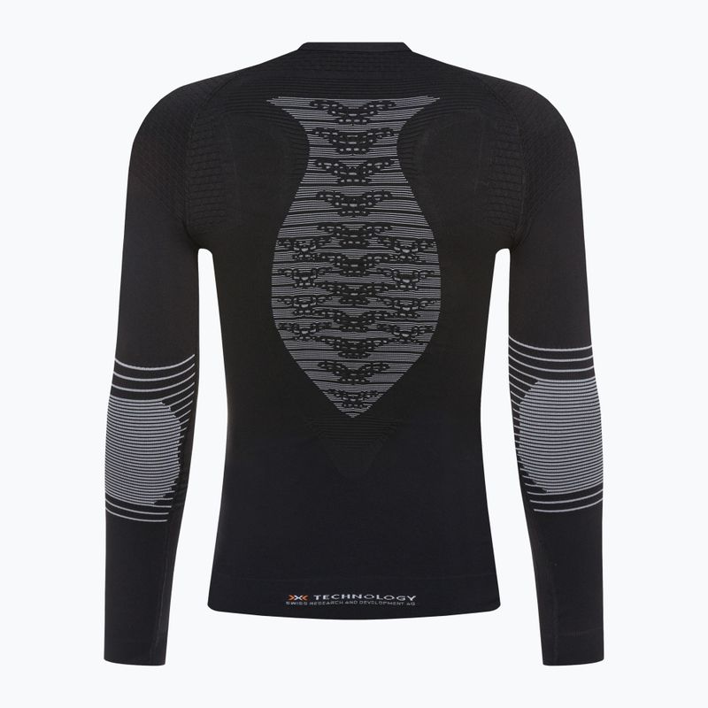 Termoaktívna pánska mikina X-Bionic Energizer 4.0 opal black/arctic white 2