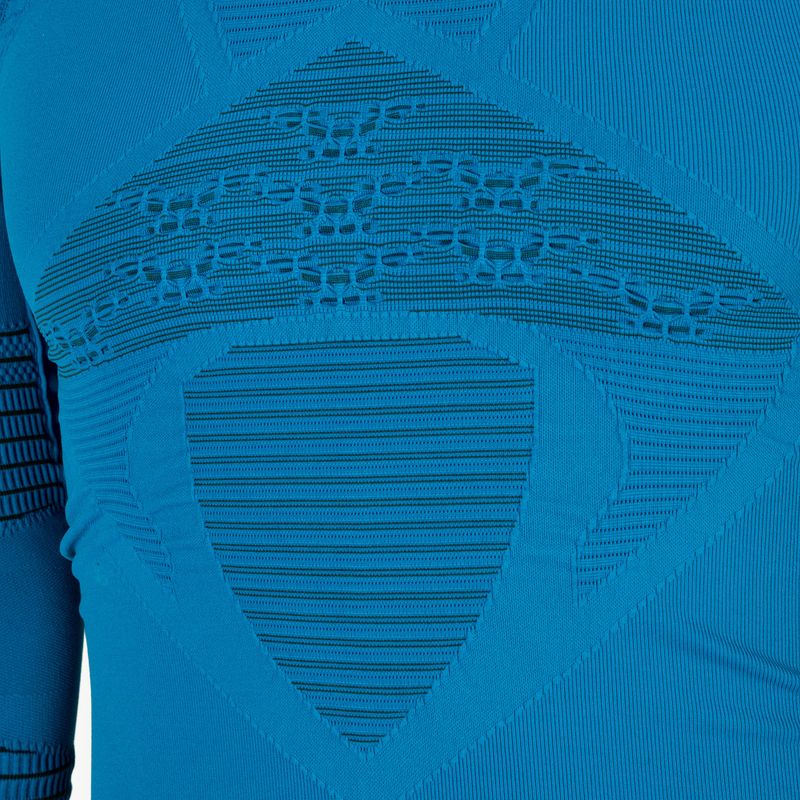 Termoaktívna pánska mikina X-Bionic Energizer 4.0 teal blue/anthracite 3