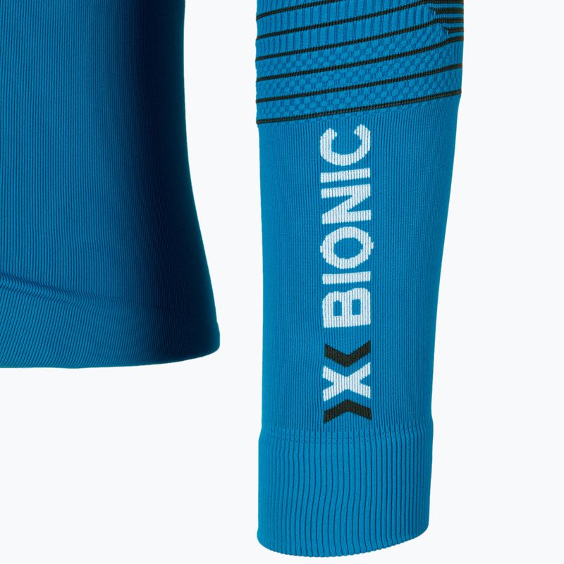 Termoaktívna pánska mikina X-Bionic Energizer 4.0 teal blue/anthracite 4