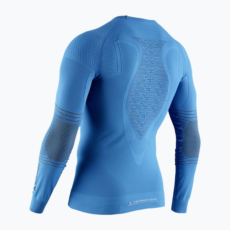 Termoaktívna pánska mikina X-Bionic Energizer 4.0 teal blue/anthracite 6