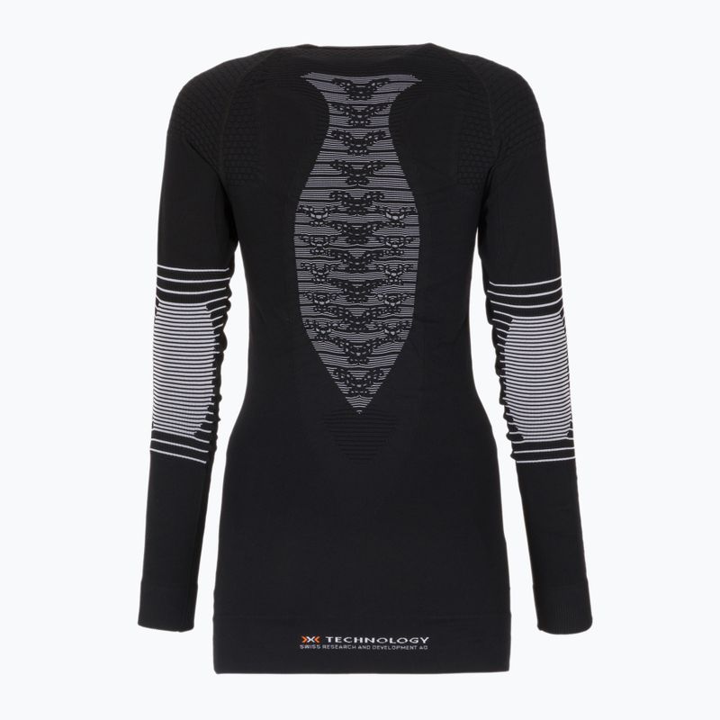 Dámska termoakčná mikina X-Bionic Energizer 4.0 opal black/arctic white 2