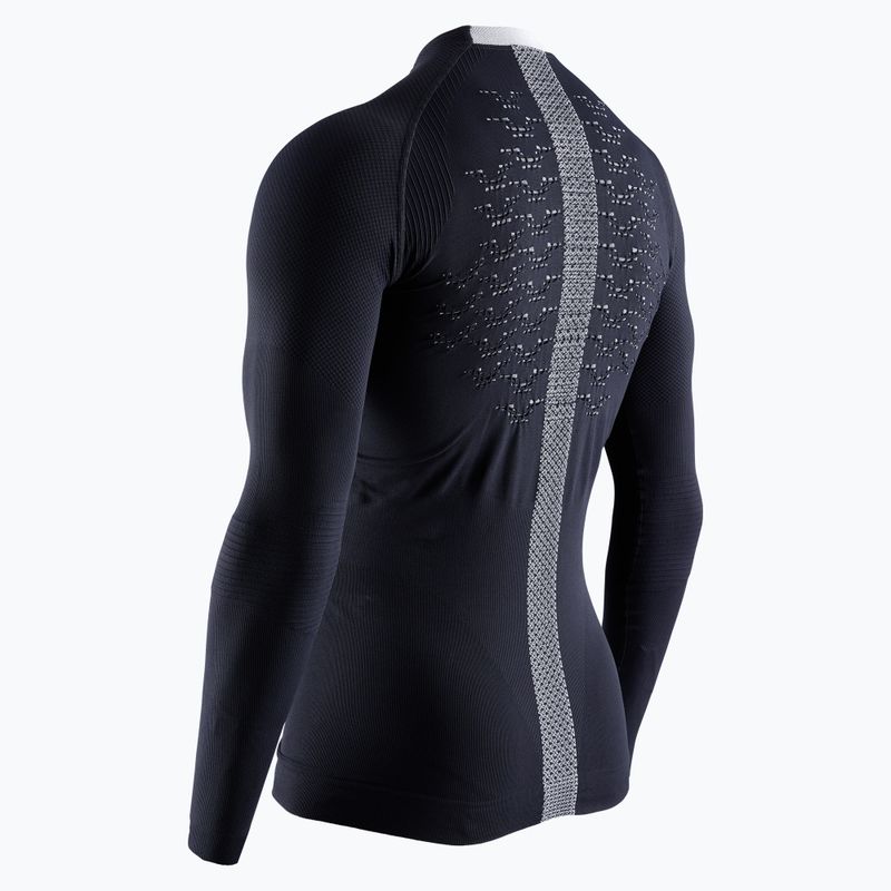 Termoaktívna pánska mikina X-Bionic The Trick 4.0 Run opal black/arctic white 6