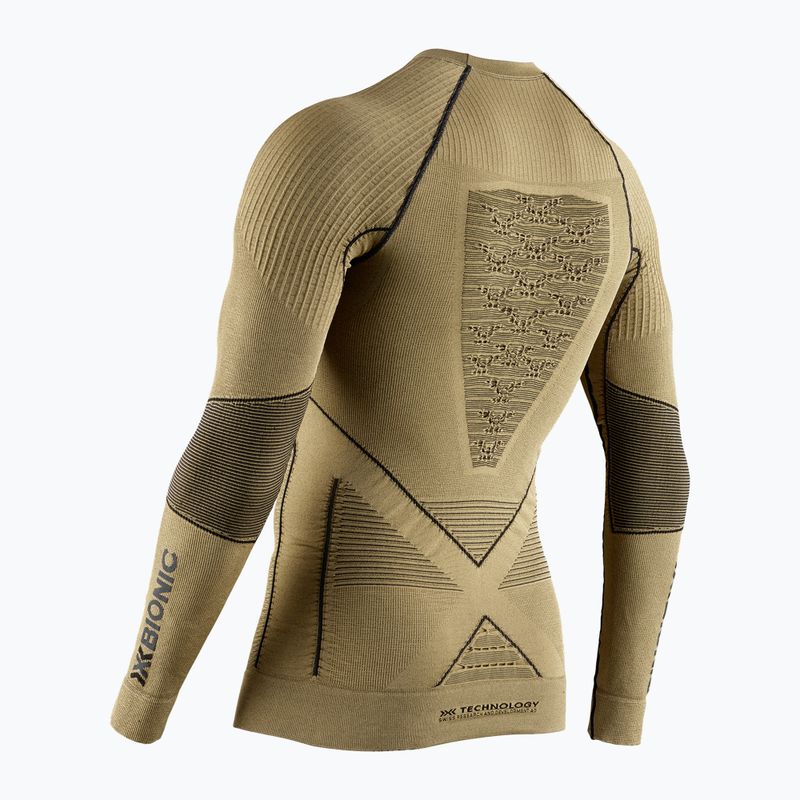 Termoaktívna pánska mikina X-Bionic Radiactor 4.0 gold/black 6