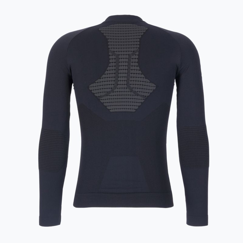 Pánska termoakčná mikina X-Bionic Invent 4.0 Run Speed black/charcoal 2