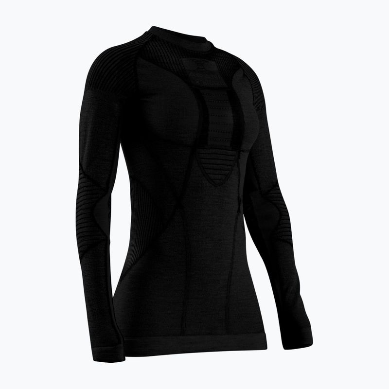 Dámska termoakčná mikina X-Bionic Apani 4.0 Merino black/black 4