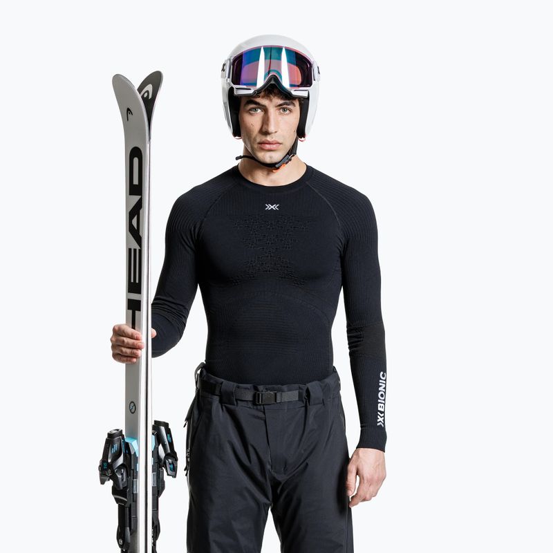 Pánska termoakčná mikina X-Bionic Energy Accumulator 4.0 black/black 2