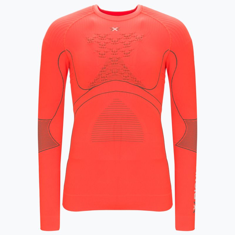 Pánska termoakčná mikina X-Bionic Energy Accumulator 4.0 sunset orange/anthracite