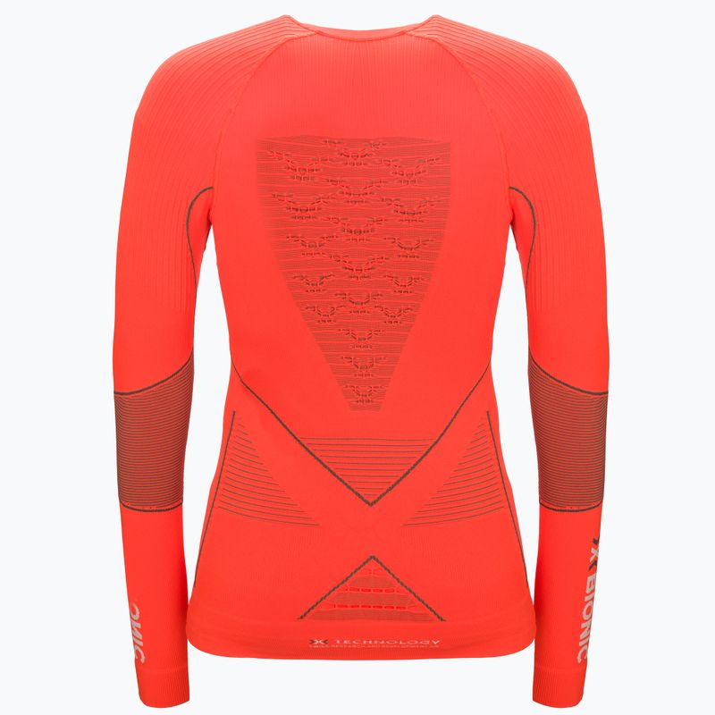 Pánska termoakčná mikina X-Bionic Energy Accumulator 4.0 sunset orange/anthracite 2