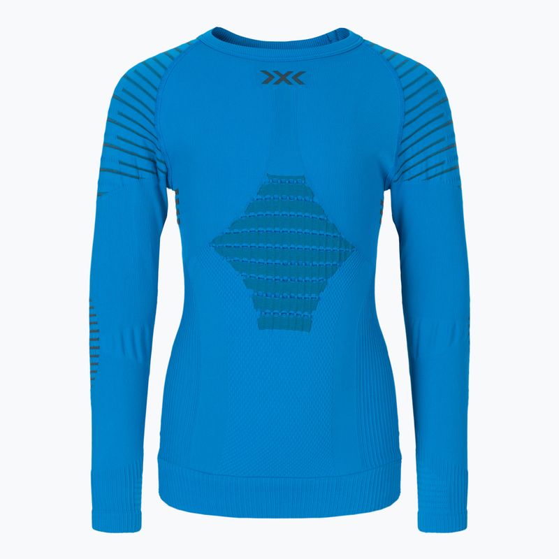 Detská termoakčná mikina X-Bionic Invent 4.0 LS teal blue/anthracite