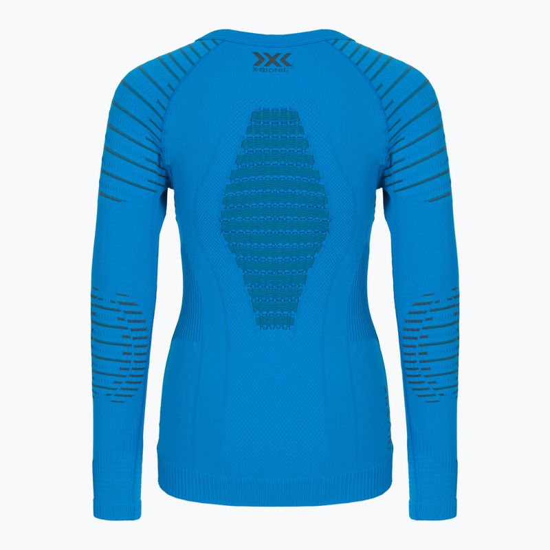 Detská termoakčná mikina X-Bionic Invent 4.0 LS teal blue/anthracite 2