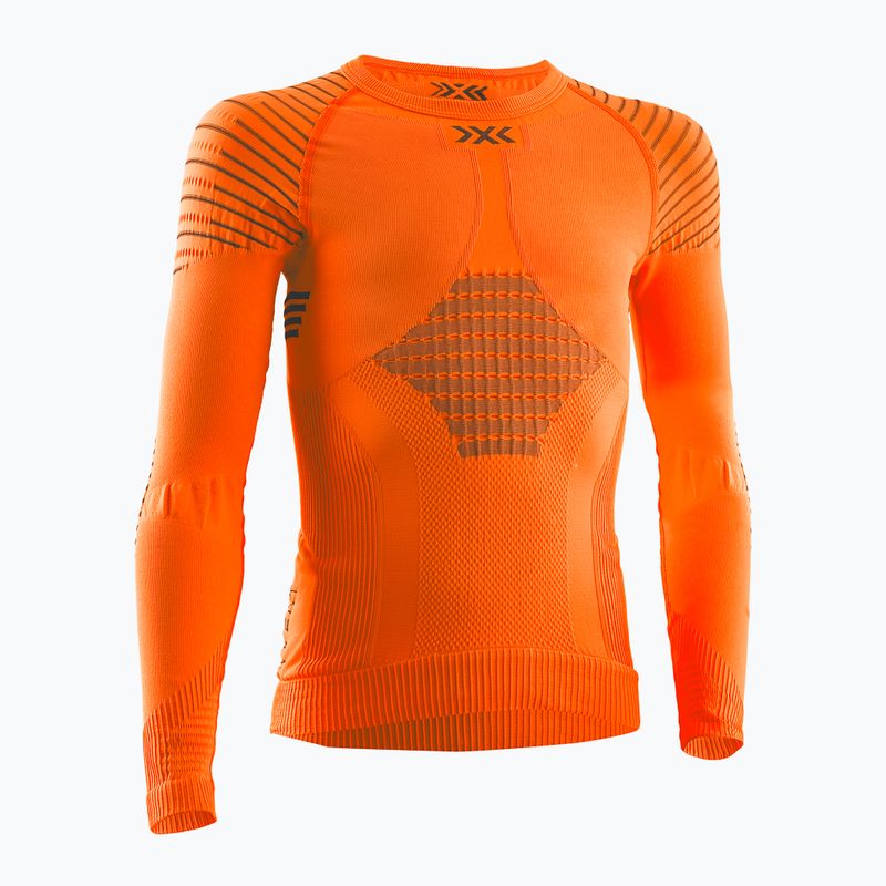 Detská termoakčná mikina X-Bionic Invent 4.0 sunset orange/anthracite