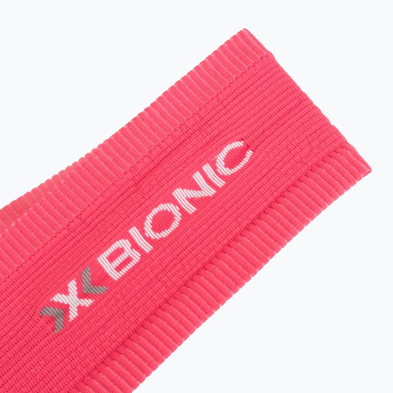 Termočelenka X-Bionic Headband 4.0 flamingo pink/arctic white 3