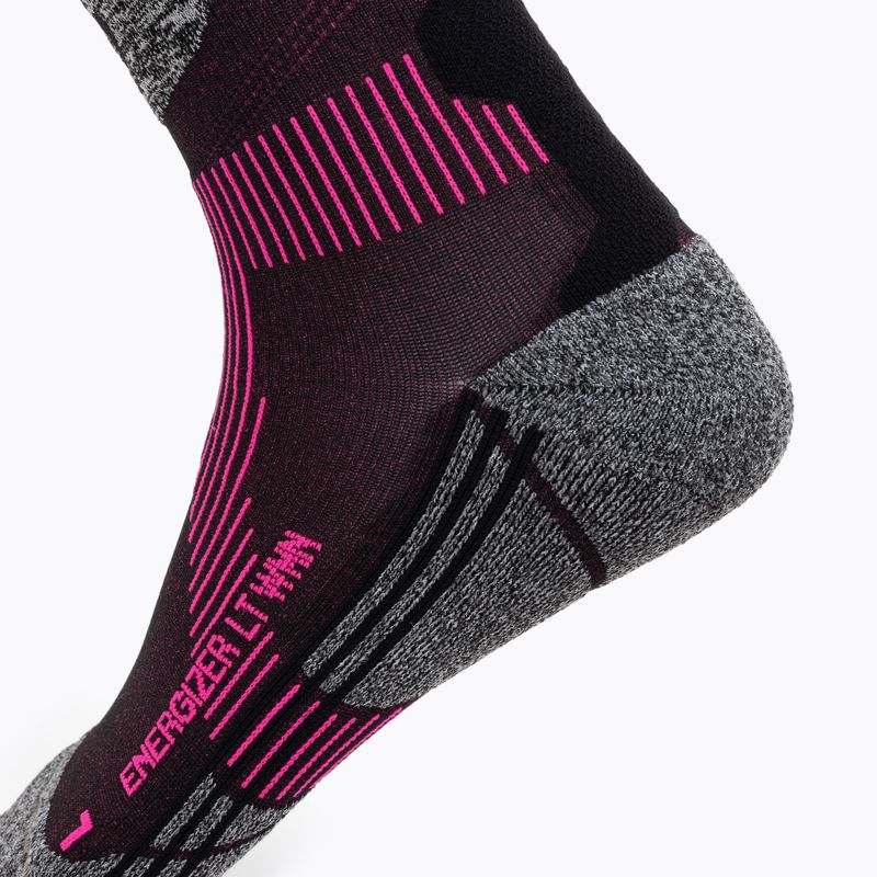 Dámske lyžiarske ponožky X-Socks Ski Energizer Lt 4.0 black XSSSNGW20W 3